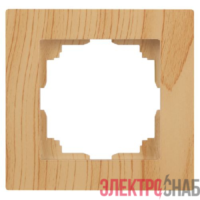 Рамка 1-м СП Accent 6-501-11 сосна Intro Б0063705