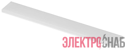 Экран 6114-2 из поликарбоната для профиля 6114 1шт матов. Эра Б0062786