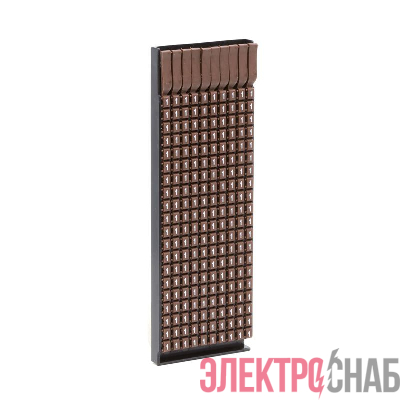 Маркер для кабеля сечением 4-6мм символ "1" (уп.160шт) DKC MKF1S3