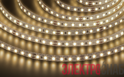 Лента светодиодная 95 307 NLS-2835WW120-9.6-IP20-24V (уп.5м) Navigator 95307