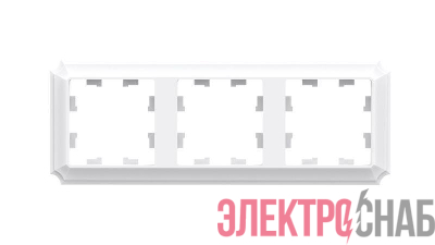 Рамка 3-м AtlasDesign Antique универс. лотос SE ATN101303