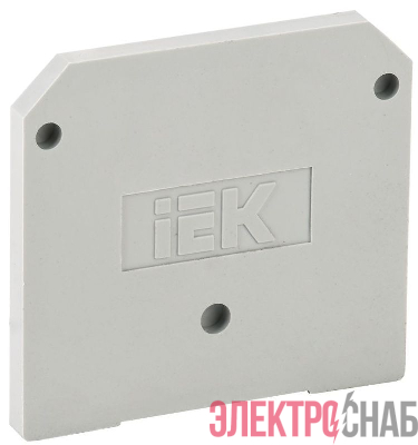 Заглушка для ЗНИ-35кв.мм (JXB125А) сер. IEK YZN10D-ZGL-035-K03