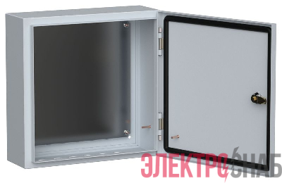 Корпус ЩМП-4.4.1-0 400х400х150 IP54 У2 метал. IEK YKM40-441-54