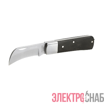 Нож для снятия изоляции большой складной с изогнутым лезвием №2 (14202) SHTOK 376548