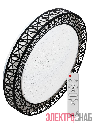 Светильник светодиодный PREMIUM Loft-B 120Вт 230В 3000-6500К 9600лм IP40 490х100мм настенно-потолочный управляемый с пультом ДУ КОСМОС KSLofB120W
