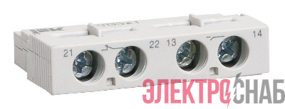 Контакт дополнительный 2НЗ ДКП32-20 IEK DMS11D-AE20