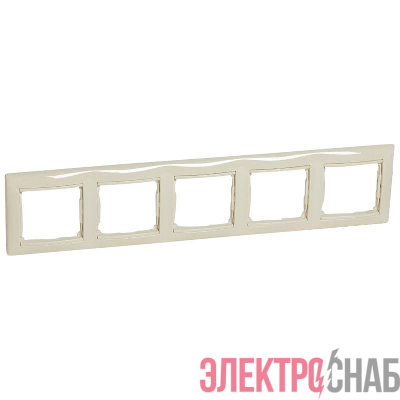Рамка 5-м Valena горизонт. сл. кость (DIY-упак.) IEK 696743