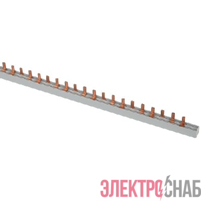 Шина соединительная PIN (штырь) 3п 100А 1м 54мод. Эра Б0067465