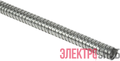 Металлорукав Р3-Н-15 d15 из нерж. стали с протяжкой ELASTA (уп.50м) IEK CMP43-015-K00-050