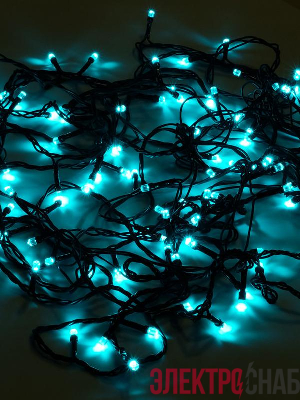 Гирлянда "Кристалл" DC-ILD120-COG 12м 120LED 220В с контроллером Shlights 4690601042811