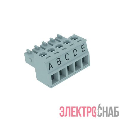 Соединитель для подачи питания на шину (правосторонний) ШП-В-П СТЭЗ 65000304