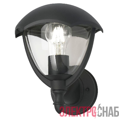 Светильник Aura 1х60Вт E27 IP54 188х210х238мм НТУ садово-парковый на стену вверх GAUSS GD027