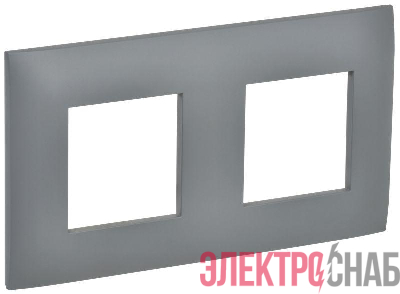 Рамка 2-м SKANDY SK-F02Gr сер. IEK SK-M22-K03