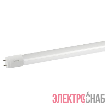 Лампа светодиодная RED LINE LED T8-10W-865-G13-600mm NTB 10Вт трубчатая холод. бел. G13 стекло неповоротн. Эра Б0056905
