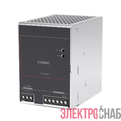 Источник питания "ECO POWER" 1ф 480Вт 20А 24В DKC DPSL480W24V