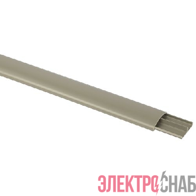 Кабель-канал 50х12 L2000 напольный сер. бетон RAL 7023 ЭРА Б0064411
