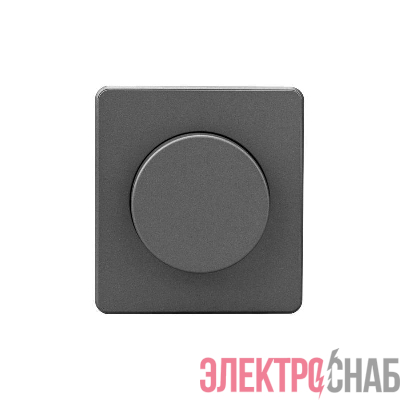 Светорегулятор (диммер) СП 300Вт ROUND MIELE титан Kranz KR-78-0732-2