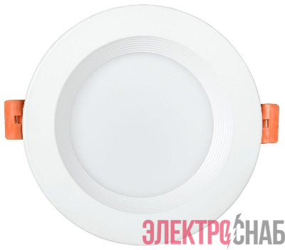 Светильник светодиодный ДВО 1801 PRO 10Вт 4000К IP40 встраив. круг бел. IEK LDVO0-1801-10-4000-K01