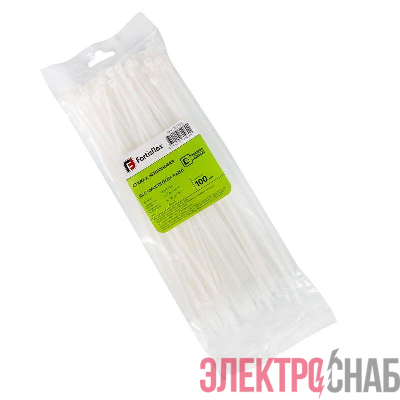 Хомут нейлоновый КСС MULTILOCK 4х250 бел. (уп.100шт) Fortisflex 102303