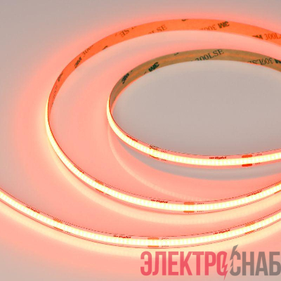 Лента светодиодная COB-X480-8mm 24V Orange 8Вт/м IP20 (уп.5м) Arlight 047738