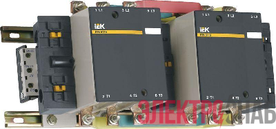 Контактор КТИ-53303 реверс 330А 230В/AC3 IEK KKT53-330-230-10