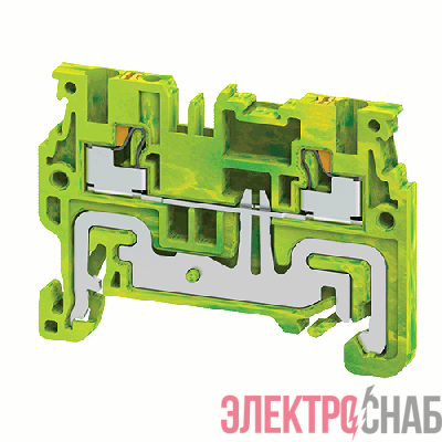 Клемма заземляющая push-in OptiClip CPG-2.5-PE-I-(0.2-2.5)-PEN КЭАЗ 331854