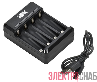 Устройство зарядное NiMH/CD 2-4 AA/AAA 200мА LED IEK ABC11-4-2-TYC-M-020-LED