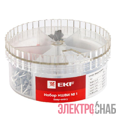 Набор НШВИ №1 (0.5-2.5кв.мм) PROxima EKF nabor-nshvi-1