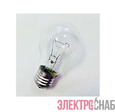 Лампа накаливания А50 230-60 60Вт E27 230В (100) Favor 8101303