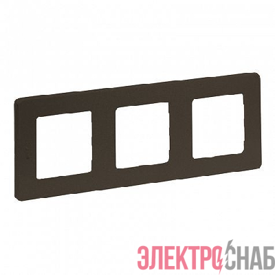 Рамка 3-м СП Inspiria IP20 бронз. IEK 673959