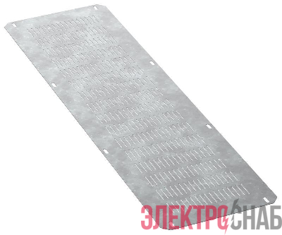 Фланец основания вентилируемый в шкаф 400х1000 FORMAT IEK FO-00-FBV-040-100
