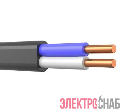 Кабель ВВГ-Пнг(А) 2х4 ОК (N) 0.66кВ (м) Кабэкс ТХМ00214373