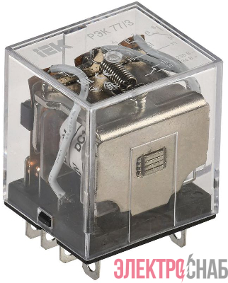 Реле РЭК 77-3 10А 12В DC IEK RRP10-3-10-012D
