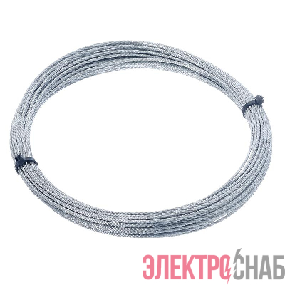 Трос стальной 2.0мм DIN 3055 цинк (уп.10м) подвес СТРОЙМЕТИЗ 4141041