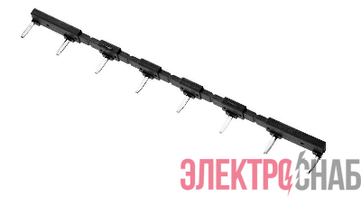 Соединитель шинный 8п для розеток 95.03; 95.05; 95.05.9 черн. FINDER 095180