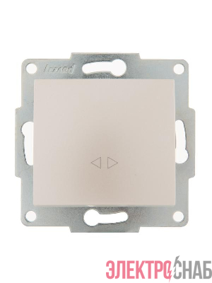 Выключатель промежуточный 1-кл. 2п СП Karina 10А IP20 механизм жемчуж./бел. перламутр. LEZARD 707-3088-107