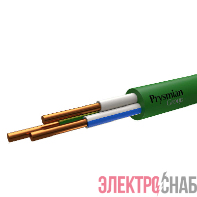 Кабель ППГнг(А)-HF 3х2.5 З 1кВ (м) РЭК-PRYSMIAN 1803050806