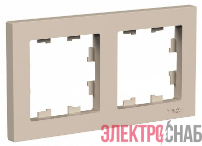Рамка 2-м AtlasDesign универс. песочн. SE ATN001202