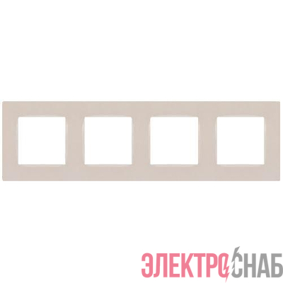 Рамка 4-м 12-5204-15 Классик перламутр. Эра Б0067768