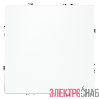 Переключатель проходной 1-кл. СП S70 10А механизм бел. матов. Voltum VLS010302