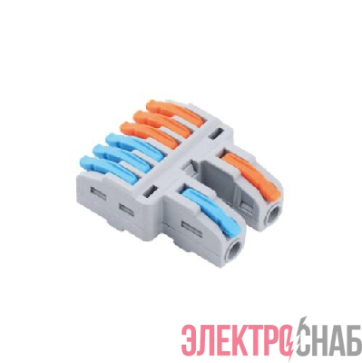 Клемма монтажная СМК PTC-2P 4226 450В 32А 0.08-2.5(4.0)кв.мм JazzWay 5074026