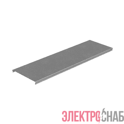 Крышка для лотка осн.200 L3000 сталь 0.55мм "ПЛЮС" KLplus200-0.55-3000 оцинк. КМ PL0403