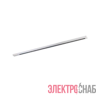 Шинопровод 1ф L2000 PTR 2M-WH накладной/подвесной для трекового освещения бел. JazzWay 5010727