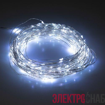 Гирлянда садовая &amp;amp;amp;quot;Нить&amp;amp;amp;quot; ERASF22-17 21.9м холод. бел. на солнечной батарее Эра Б0053368