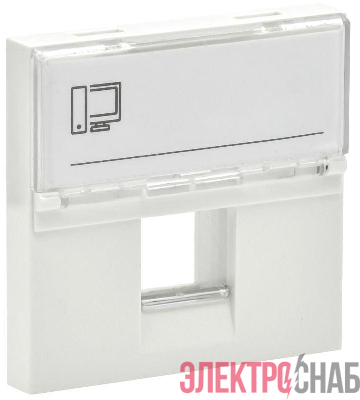 Панель лицевая 2мод. Keystone бел. PRIMER IEK PR-KK40D-PLK-0-2-K01