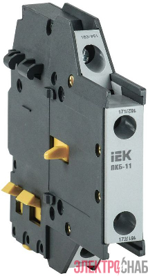 Контакт боковой дополнительный ПКБ-11 1НО+1НЗ IEK KPK21-11