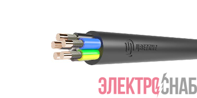 Кабель ВВГнг(А)-FRLSLTx 5х2.5 ОК (N PE) 0.66кВ (м) Цветлит 00-00140851