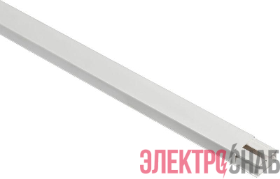 Кабель-канал 1-секц. 40х20 L2100 пластик DLPlus без перегородки бел. ИЭК Leg 030027
