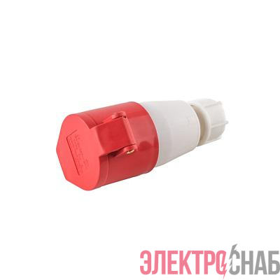 Розетка переносная PPC 224 32А 4п 3Р+РЕ 380В IP44 Pro JazzWay 5072534