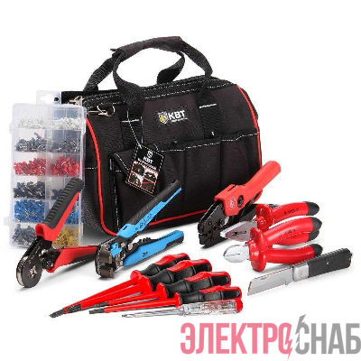 Набор электромонтажника НИЭ-03 "Щитовик" малый КВТ 66355